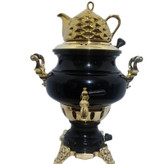 مشکی طلایی ساده